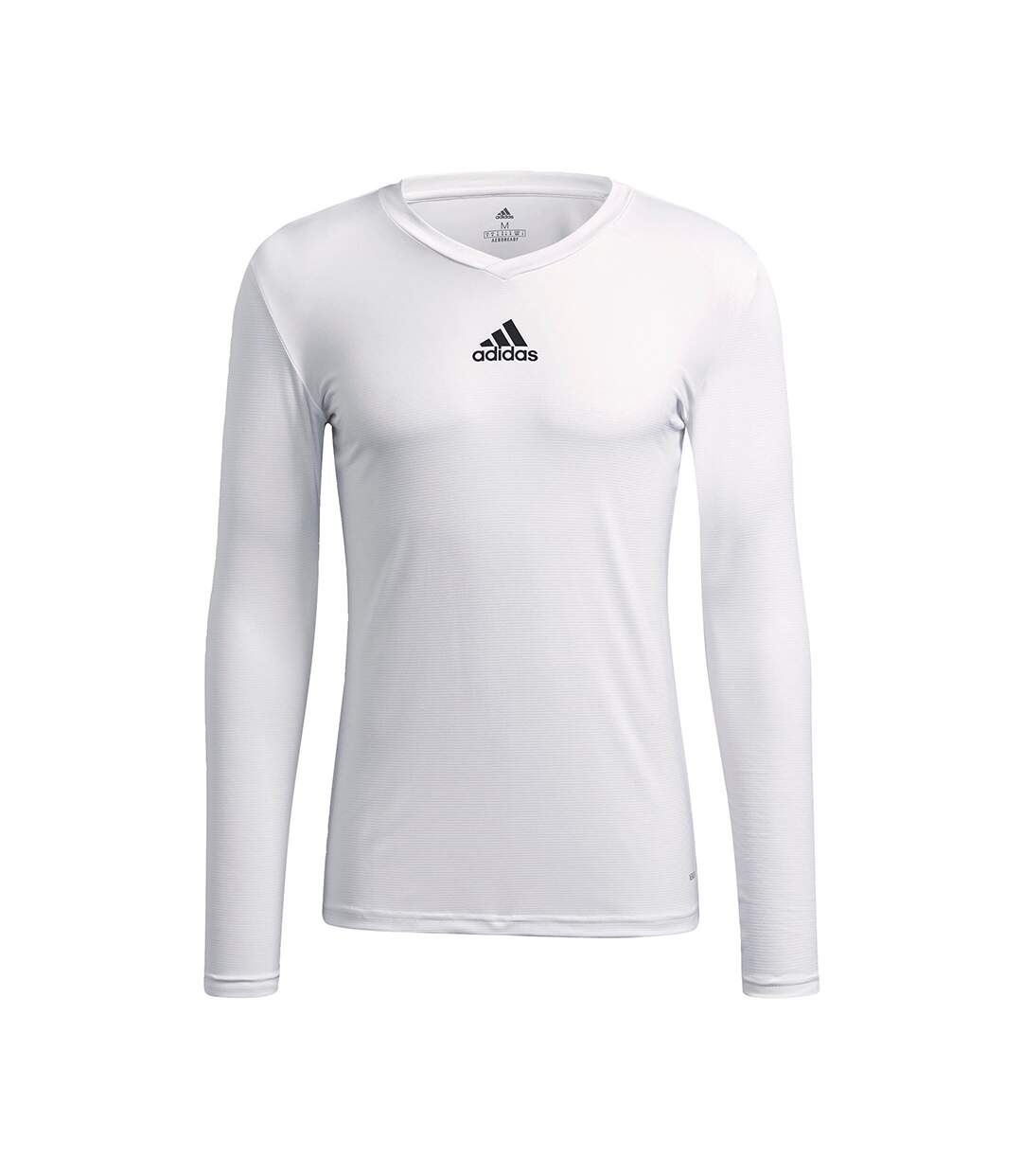 Maillot De Foot Manches Longues Team Base Homme Blanc Adidas-1