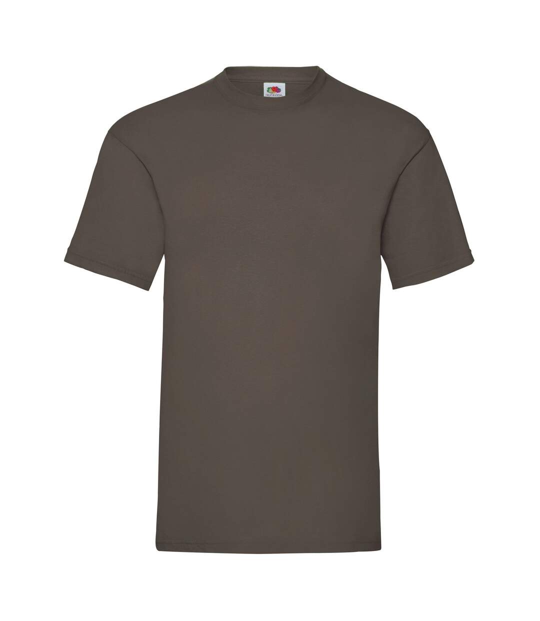 T-shirt Valueweight Adulte Chocolat Fruit Of The Loom-1