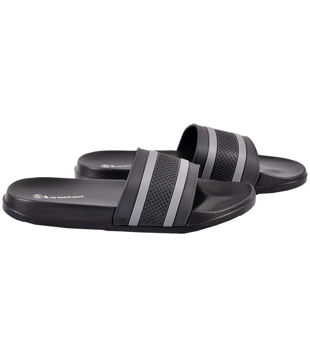 Claquette Sandale Piscine EVA MBS02047 NOIR-2