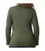 Unisex adult softstyle long-sleeved t-shirt military green Gildan