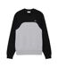 Sweat Motif/style Blocs De Couleurs Homme Gris Noir Lacoste-2