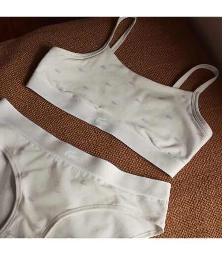 Culotte femme blanc Lacoste
