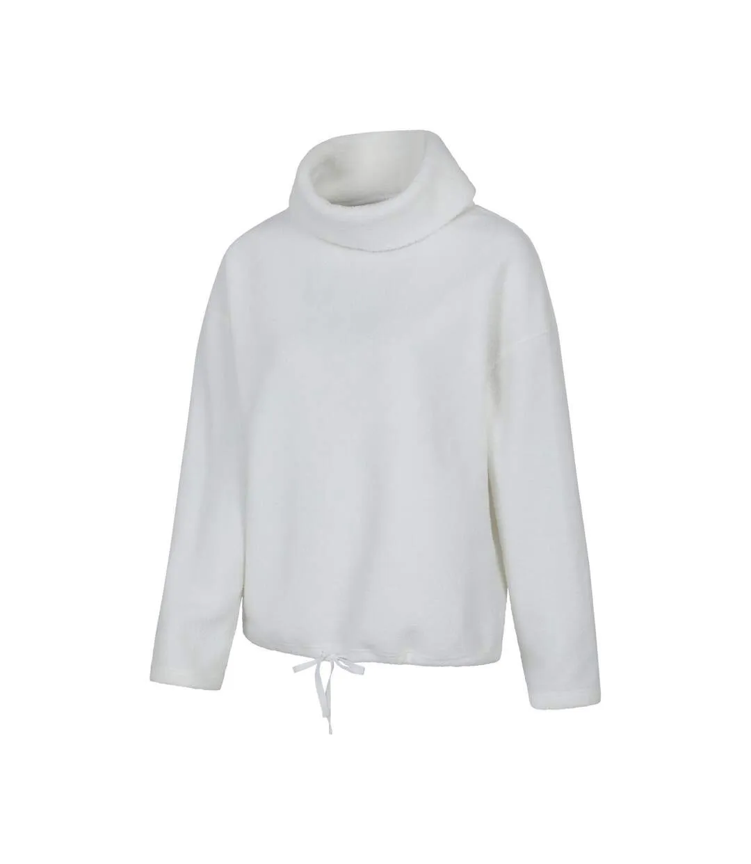 Womens/ladies Rydal Fleece Top Beige Mountain Warehouse-4
