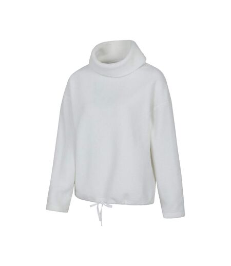 Womens/ladies Rydal Fleece Top Beige Mountain Warehouse