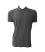 Jerzees Colours Mens Ultimate Cotton Short Sleeve Polo Shirt (Titanium) - UTBC569