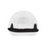 Casquette de sport à bandes réfléchissantes adulte unisexe blanc/noir Spiro-2