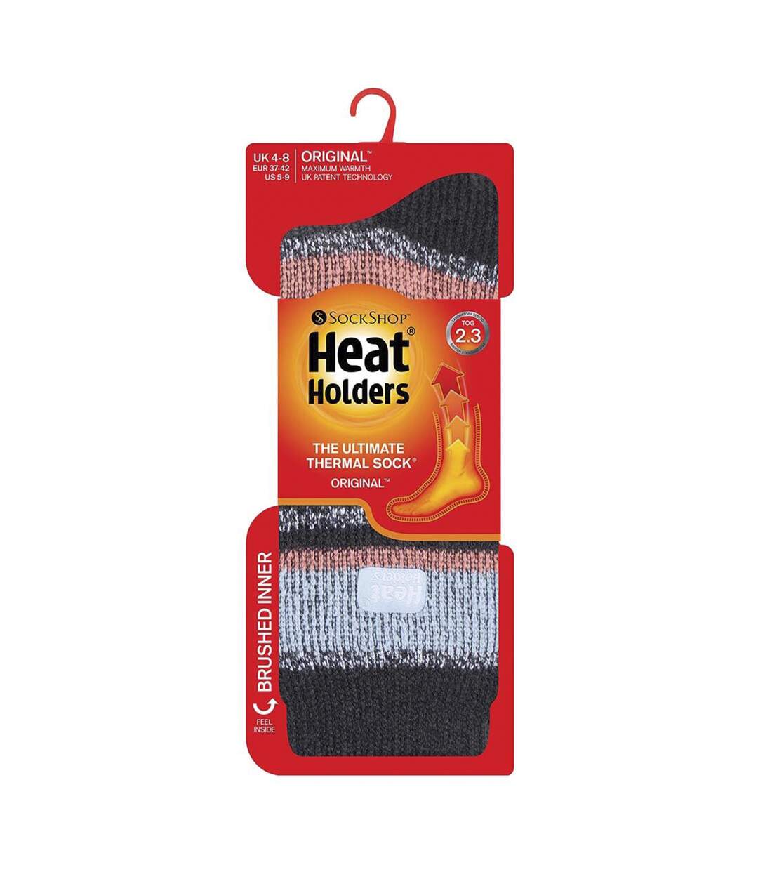 Ladies 2.3 Tog Luxury Thick Thermal Socks for Winter-2