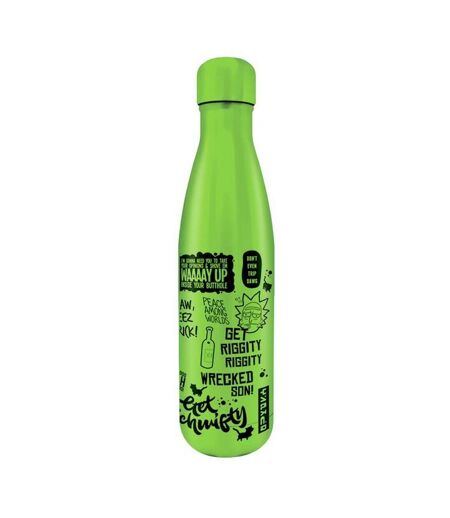 Rick And Morty Quotes Thermal Flask (Green) (One Size) - UTPM134