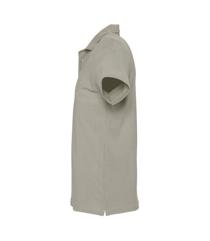 SOLS Mens Spring II Short Sleeve Heavyweight Polo Shirt (Khaki) - UTPC320