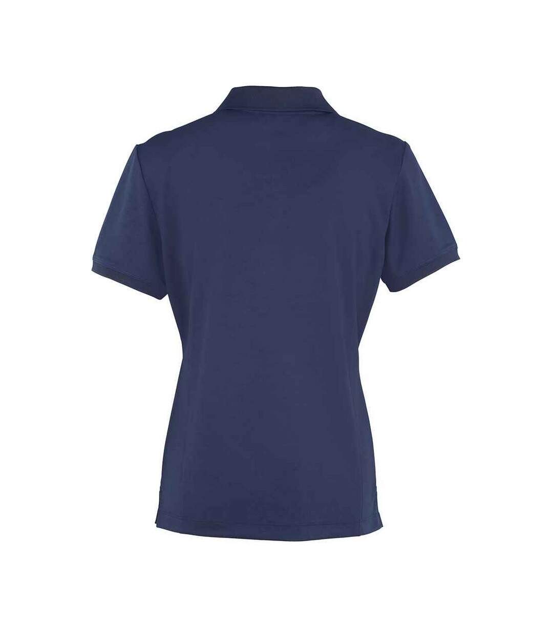 Polo Femme Bleu Marine Premier-2