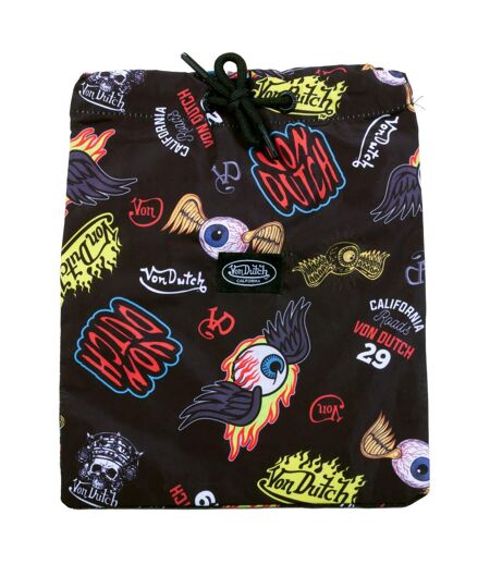 Short de bain homme allover imprimé avec logo Burt26 Vondutch
