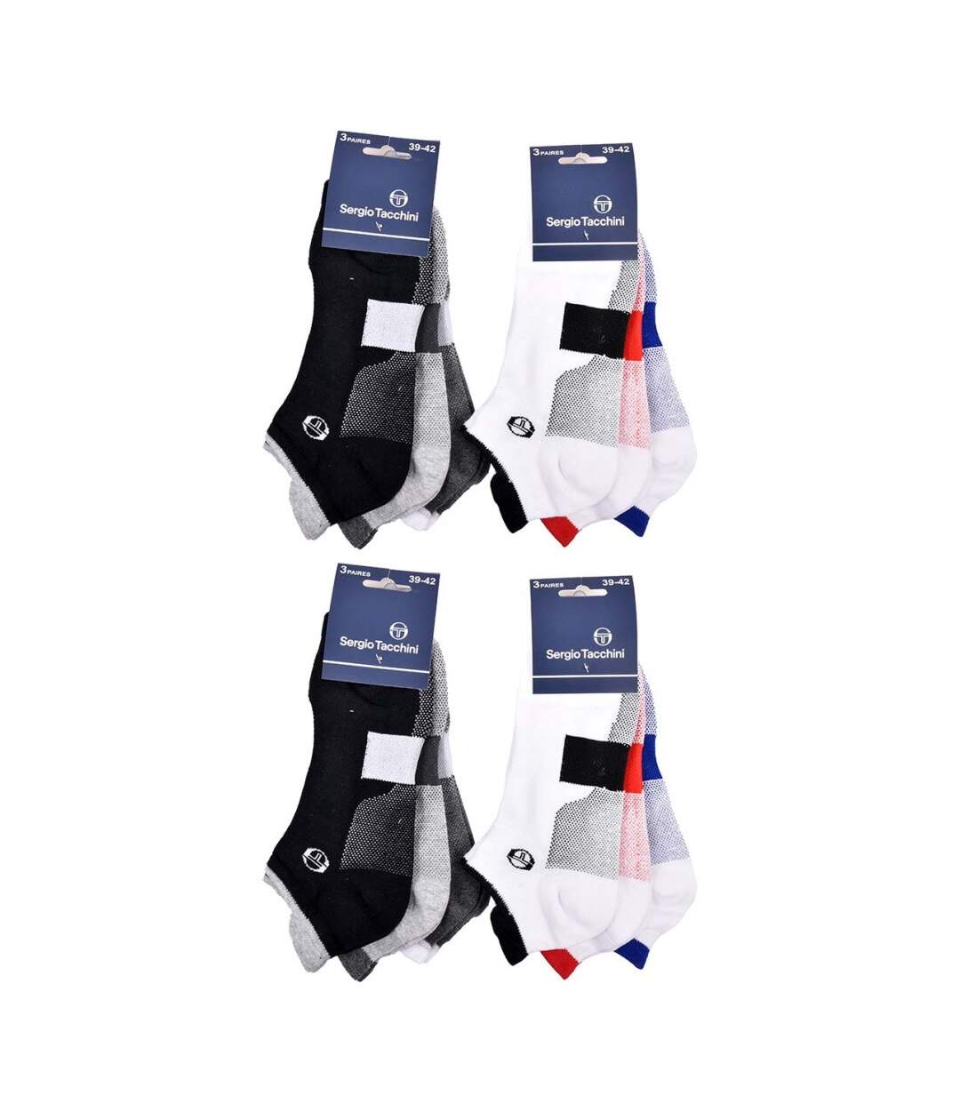Chaussettes SERGIO TACCHINI SNEAKER - Pack de 12-4