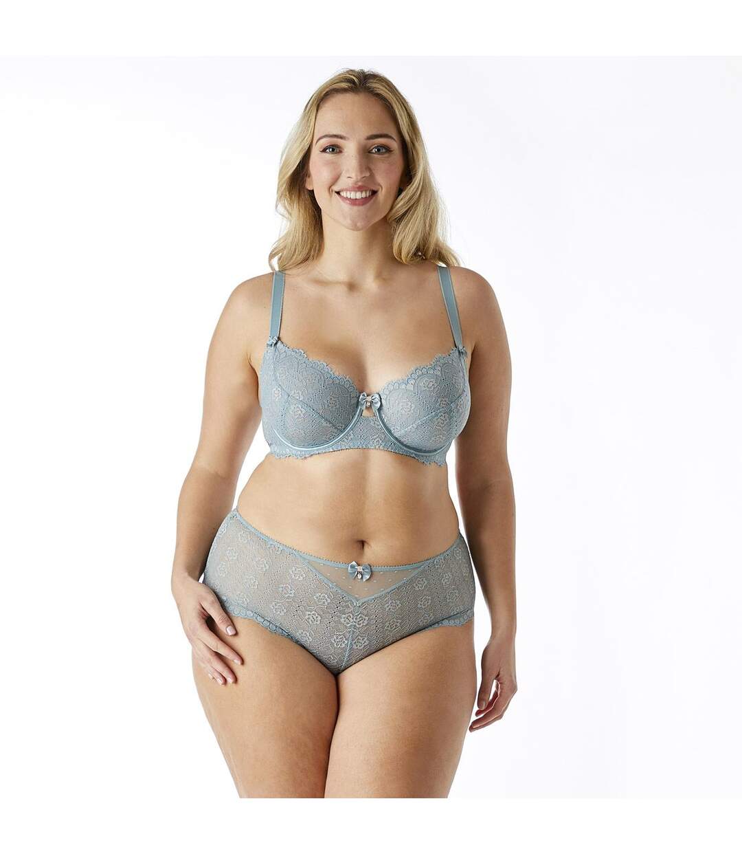 Soutien-gorge armatures grand maintien bleu Tendre Passion