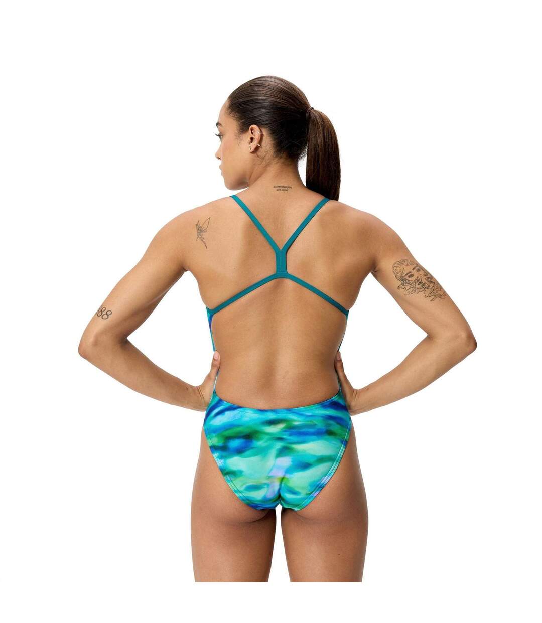 Maillot De Bain 1 Pièce Motif/style Imprimé Endurance Femme Coucher De Soleil Speedo-2