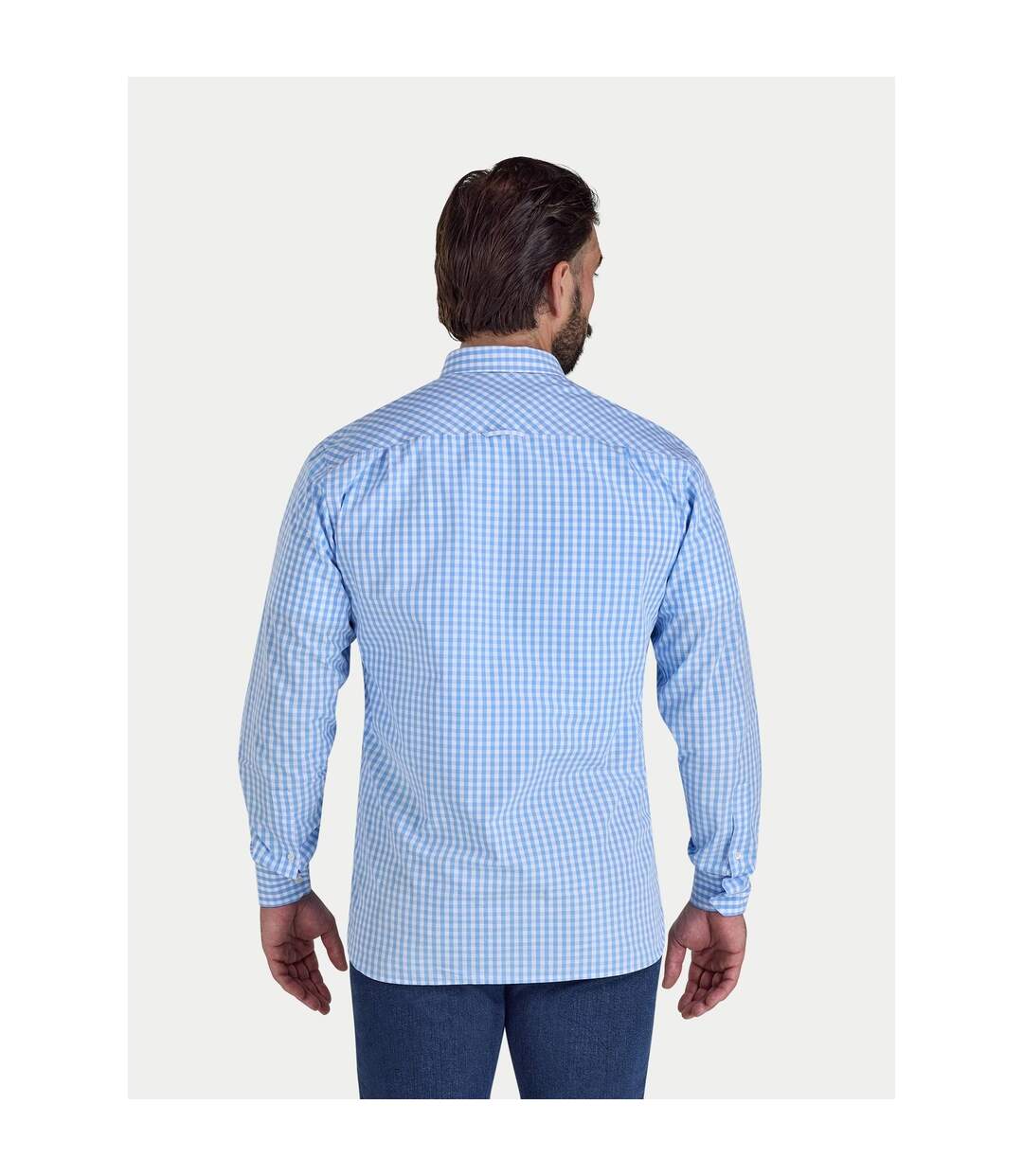 Chemise Homme Bleu Ciel Raging Bull-2