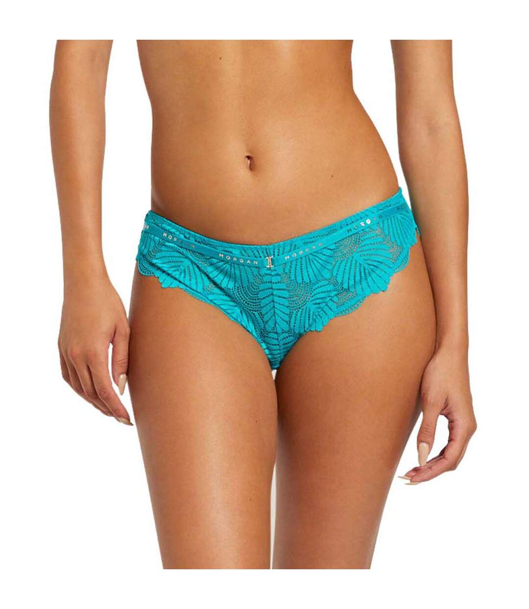 Culotte turquoise Zoe Dentelle-2