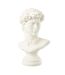 Buste David en Résine Holywood 51cm Blanc-1