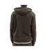 Sweat à capuche marron homme calvin klein jeans  350 terry monog-2
