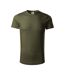 T-shirt Origin Homme Marron Vert Malfini-1