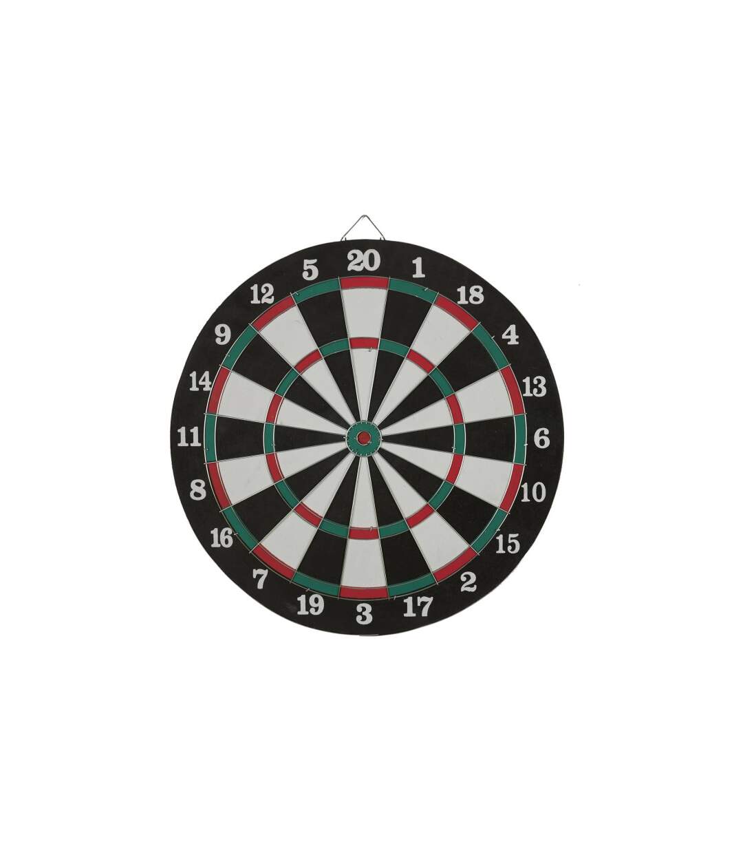 Jeu de Fléchettes 1 Cible 38cm Noir & Vert-1