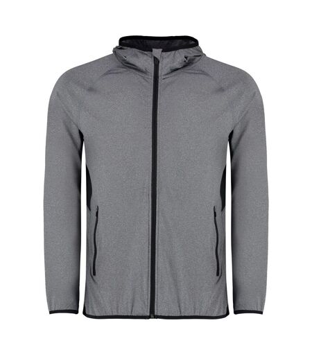 Gamegear Mens Fashion Fit Sports Jacket (Gray Melange/Black) - UTRW7103