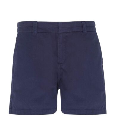 Asquith & Fox Womens/Ladies Classic Fit Shorts (Navy)