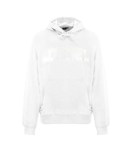 Sweat À Capuche Motif/style Logo Monochrome Homme Blanc Vif Diesel