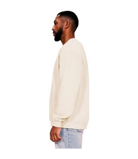 Mens Ringspun Cotton Oversized Sweatshirt Ecru Casual Classics