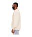 Mens Ringspun Cotton Oversized Sweatshirt Ecru Casual Classics-3