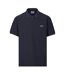 Polo Motif/style Logo Brodé Homme Bleu Marine Slazenger-2