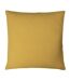 Furn Angeles Velvet Floral Throw Pillow Cover (Ochre Yellow) (One Size) - UTRV2563