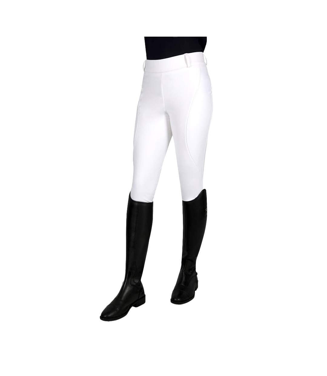 Collant d´équitation femme blanc Coldstream-3