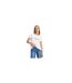 T-shirt Motif/style Logo Essential Femme Blanc Tommy Hilfiger-1