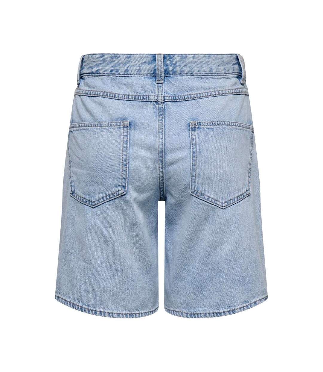 Short bleu femme only lumi-2