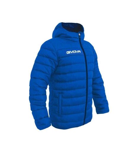 Doudoune Motif/style Matelassé Homme Bleu Givova