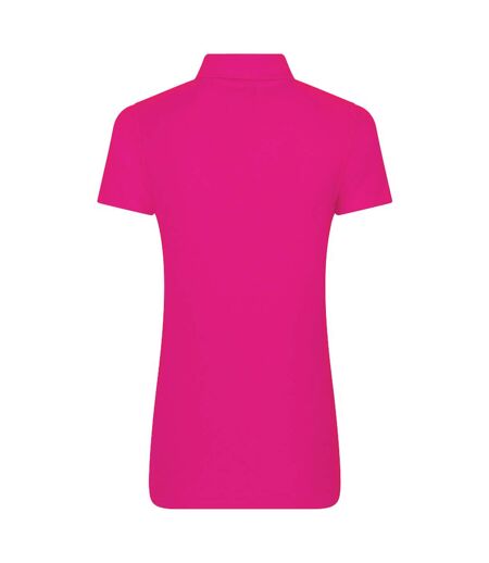 PRO RTX Womens/Ladies Pro Piqu Polo Shirt (Fuchsia)