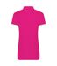 PRO RTX Womens/Ladies Pro Piqu Polo Shirt (Fuchsia)