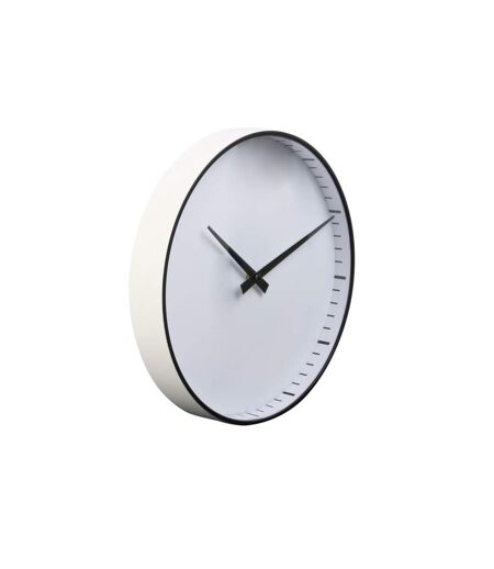 Paris Prix - Horloge Murale Design caculta 30cm Blanc