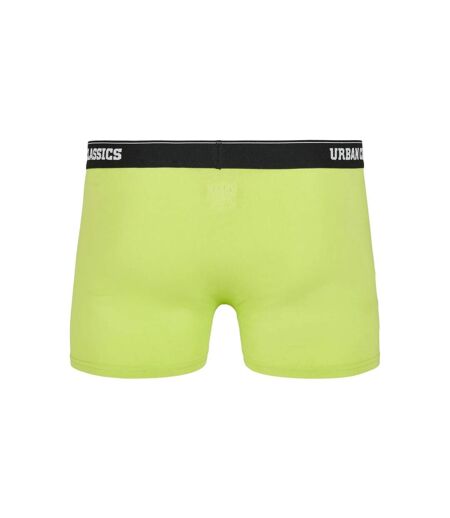 Boxers Motif/style Île Homme Noir Vert Clair Gris Urban Classics