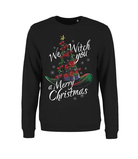 Grindstore - Sweat WE WITCH YOU A MERRY CHRISTMAS - Femme (Noir) - UTGR6832