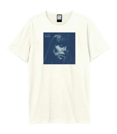 T-shirt Blue Adulte Blanc Amplified