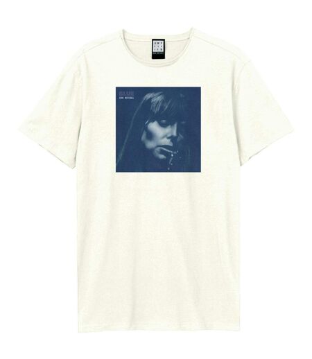 T-shirt Blue Adulte Blanc Amplified