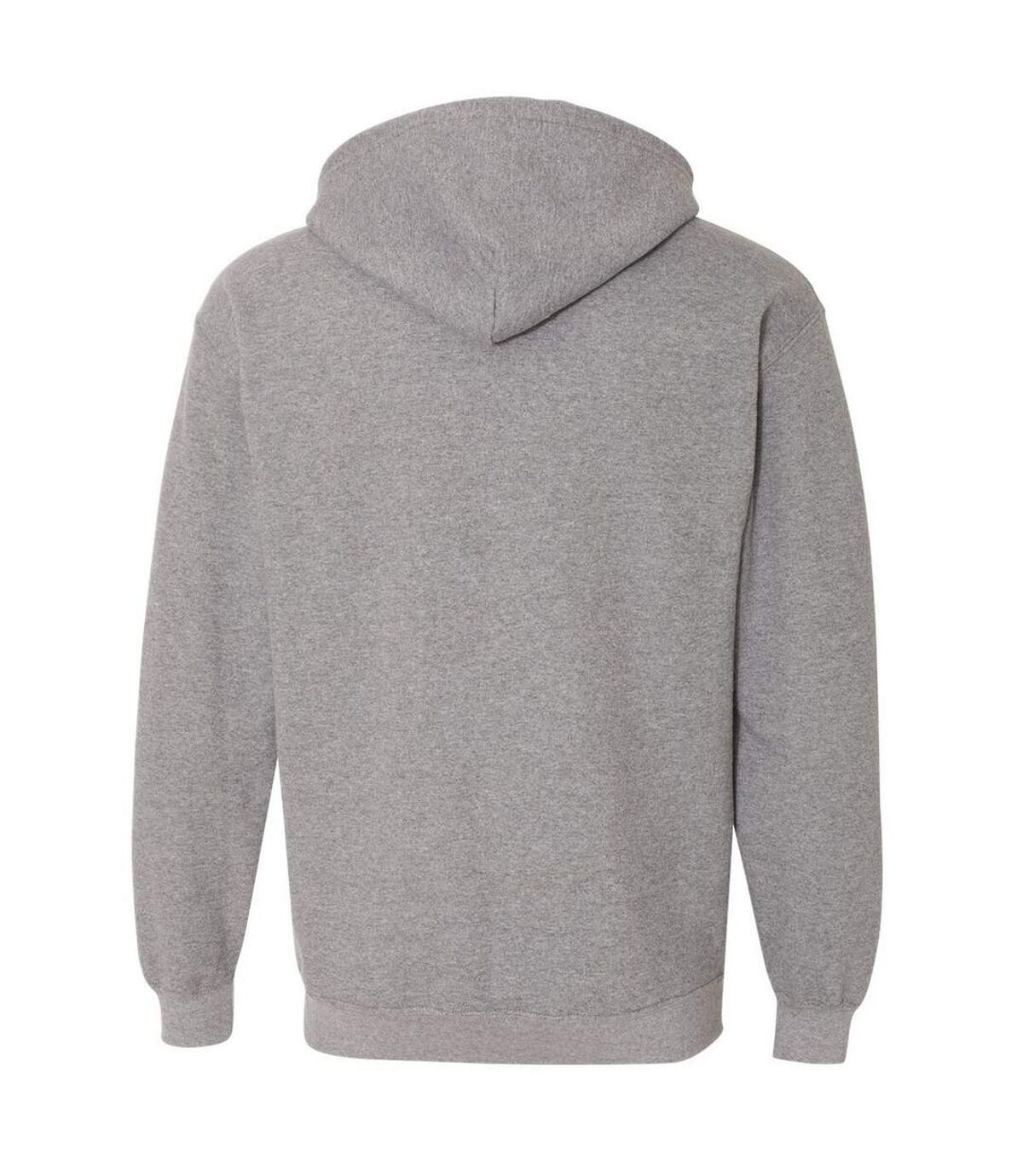 Gildan Heavy Blend Unisex Adult Full Zip Hooded Sweatshirt Top (Graphite Heather)