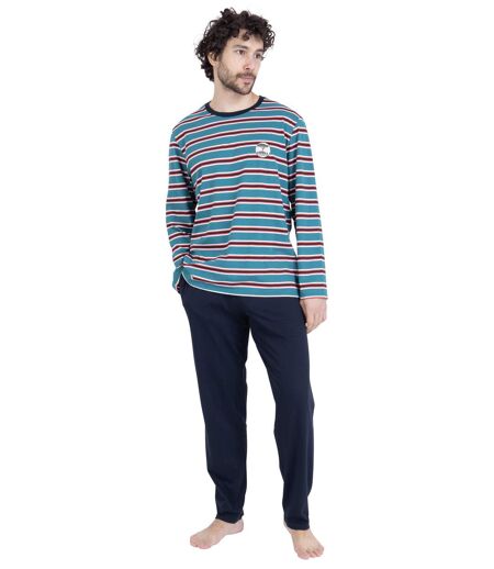Pyjama long homme Rayures Aventure Athena