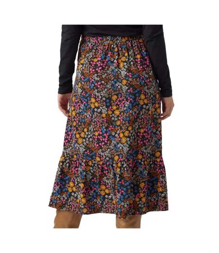 Jupe noire/rose femme mamalicious fina - l