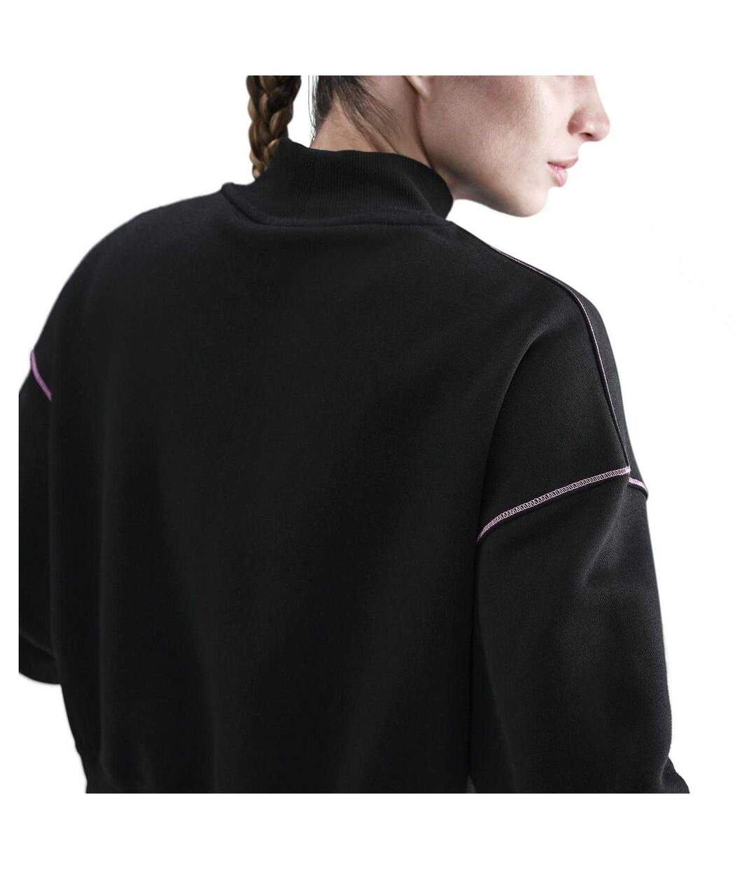 Sweat Motif/style Logo Brodé Phoenix Speed Femme Noir Rose Nike-4