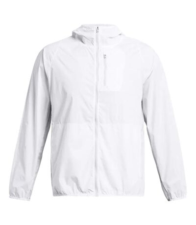 Veste launch homme blanc Under Armour