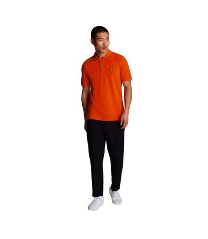 Polo homme orange sanguine Lyle & Scott Lyle & Scott