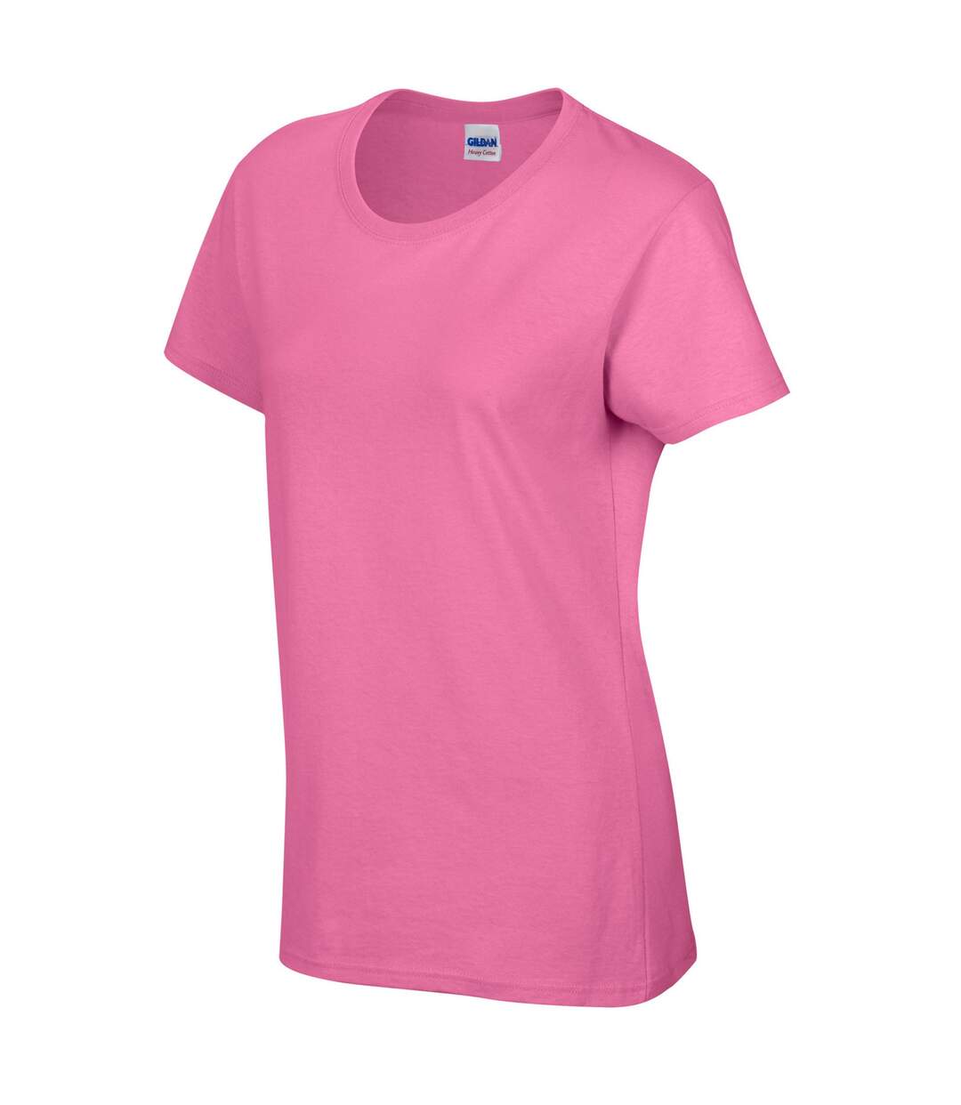 T-shirt femme violet fuchsia Gildan-3