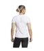 T-shirt fast femme blanc Adidas-2